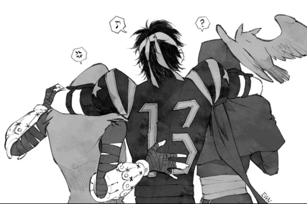 第五人格
侵删
画师 推特 EWN_iden5