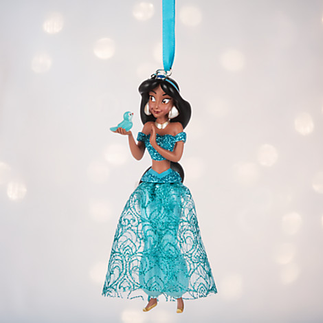 代购【disney美国代购】2016年jasmine茉莉公主树脂挂件