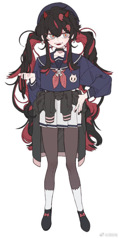 二次元
精致细腻优雅 诡异系
画师：어고 (@MOPIDONA)