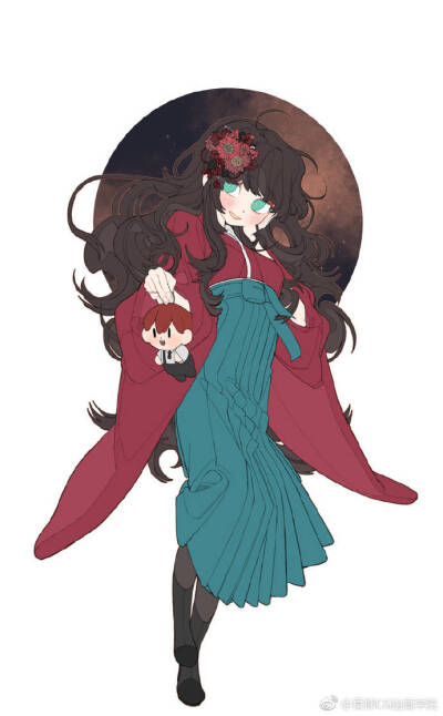 二次元
精致细腻优雅 诡异系
画师：어고 (@MOPIDONA)