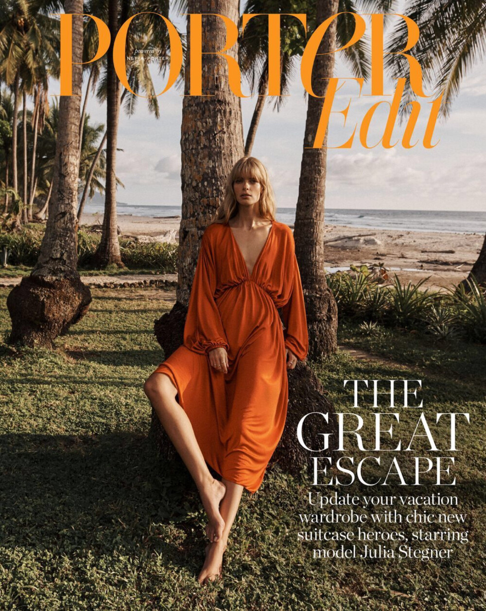 Porter Edit by Net-A-Porter December 21, 2018
Far & Away
Model Julia Stegner
Photographer Benny Horne
Styling Helen Broadfoot
Model:Julia Stegner ​​​