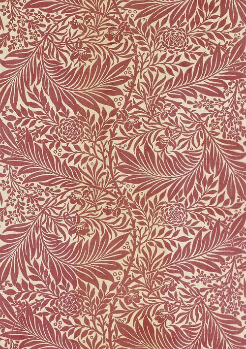 英国艺术家William Morris 的花纹艺术 （威廉·莫里斯，1834. 3.24－1896. 10.3）