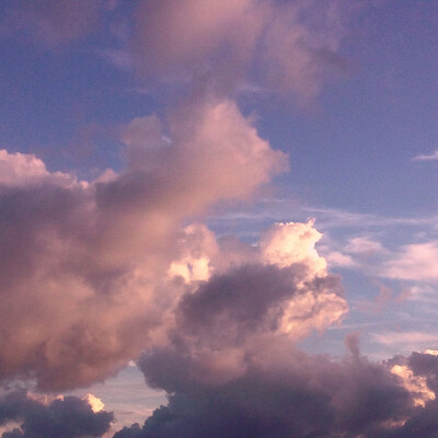 天空 彩霞