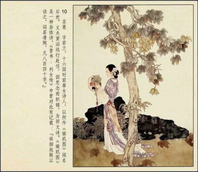 彩绘连环画《中国古代才女》人美版 彭连熙 绘
转自连环画 微信公众号