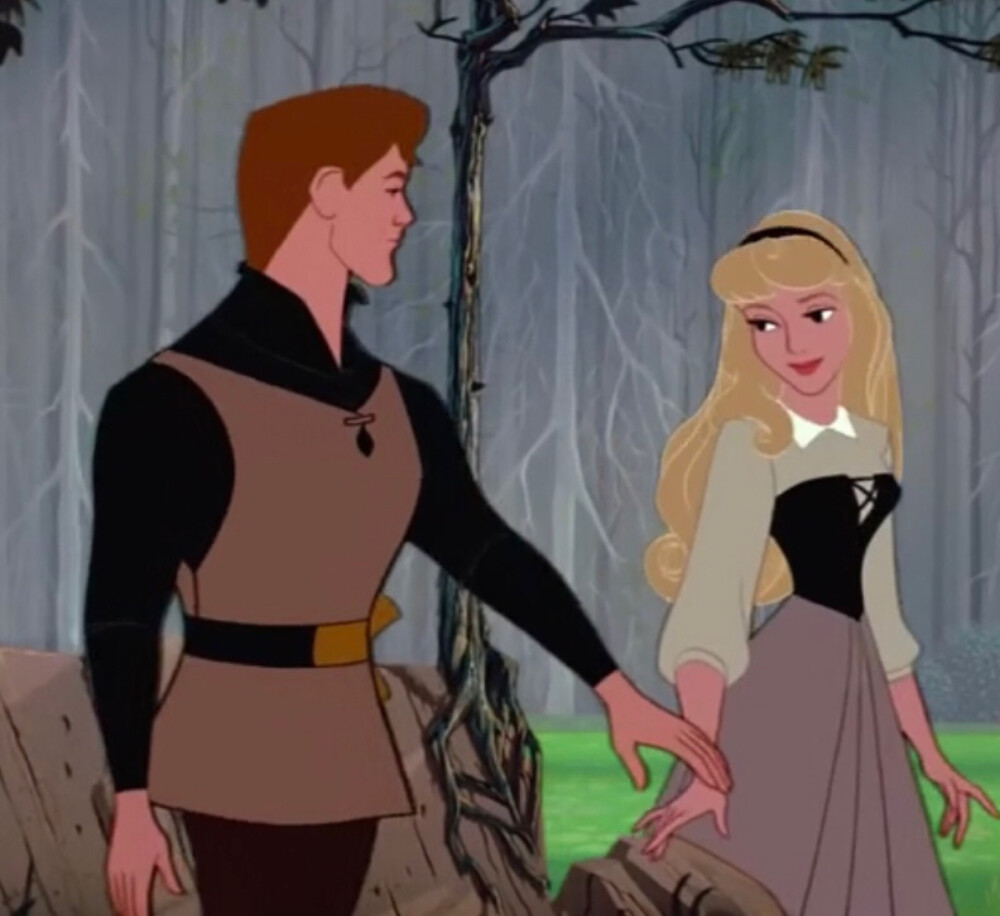 睡美人迪士尼公主头像ins