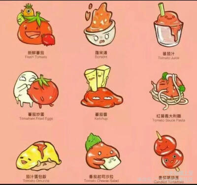 各种食物控。