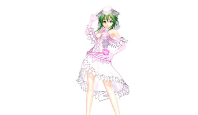 MAMAMA式GUMI/MMD/mikumikudance/婚纱