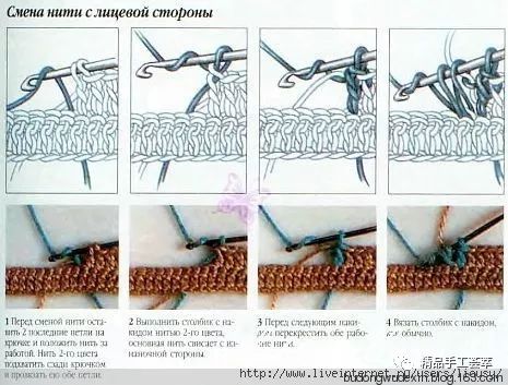 各种各样毛线接线头的方法