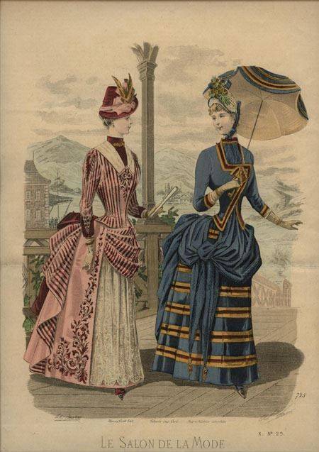 1880年代中叶 巴斯尔裙