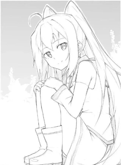 鬼灯的冷彻线稿图