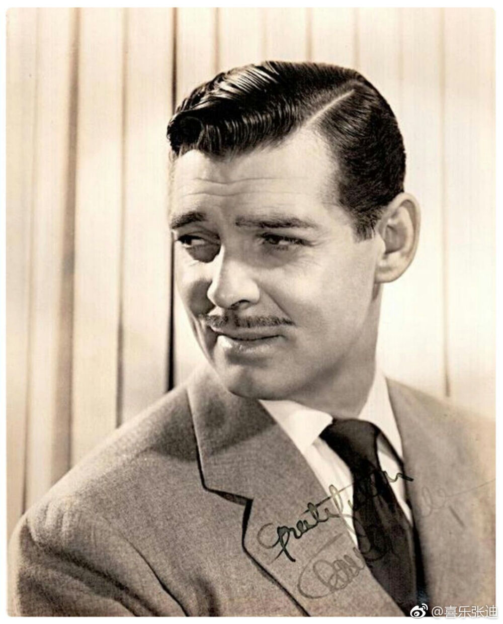 克拉克盖博
Clark Gable 1901-1960年
美国演员