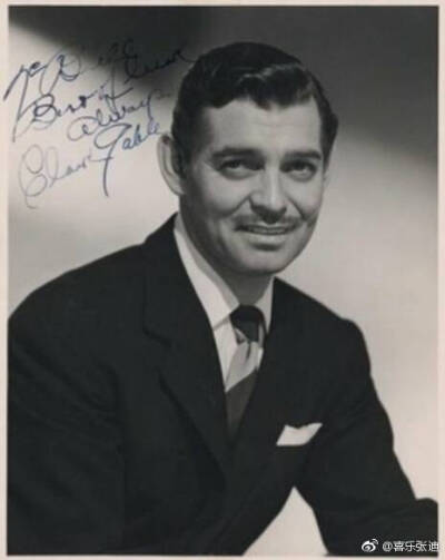 克拉克盖博
Clark Gable 1901-1960年
美国演员