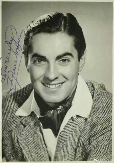 泰隆鲍华
Tyrone Power 1914-1958年
美国演员