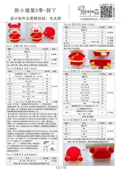 玩偶图纸