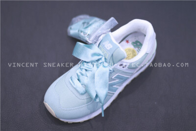 New Balance/NB情人节女鞋 丝绸鞋带复古跑步鞋 WL574TAB/TAC/TAD