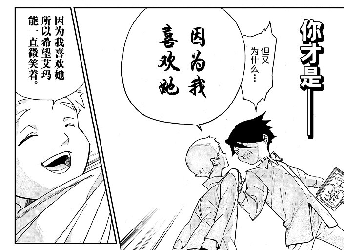 约定的梦幻岛 漫画 自截