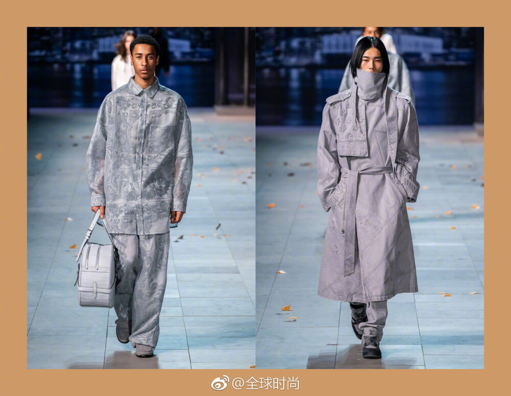 Louis Vuitton 2019男士秋冬系列Ⅰ从充满童真的卡通图案，到标志和平的地图旗帜，此次设计旨在传达起源与统一的初衷；形成巴洛克浮雕的压花和石灰色的巨型围巾，都是这次我最爱的亮点！里面有你喜欢的设计吗？