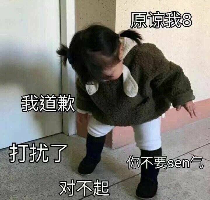 道歉认错表情包