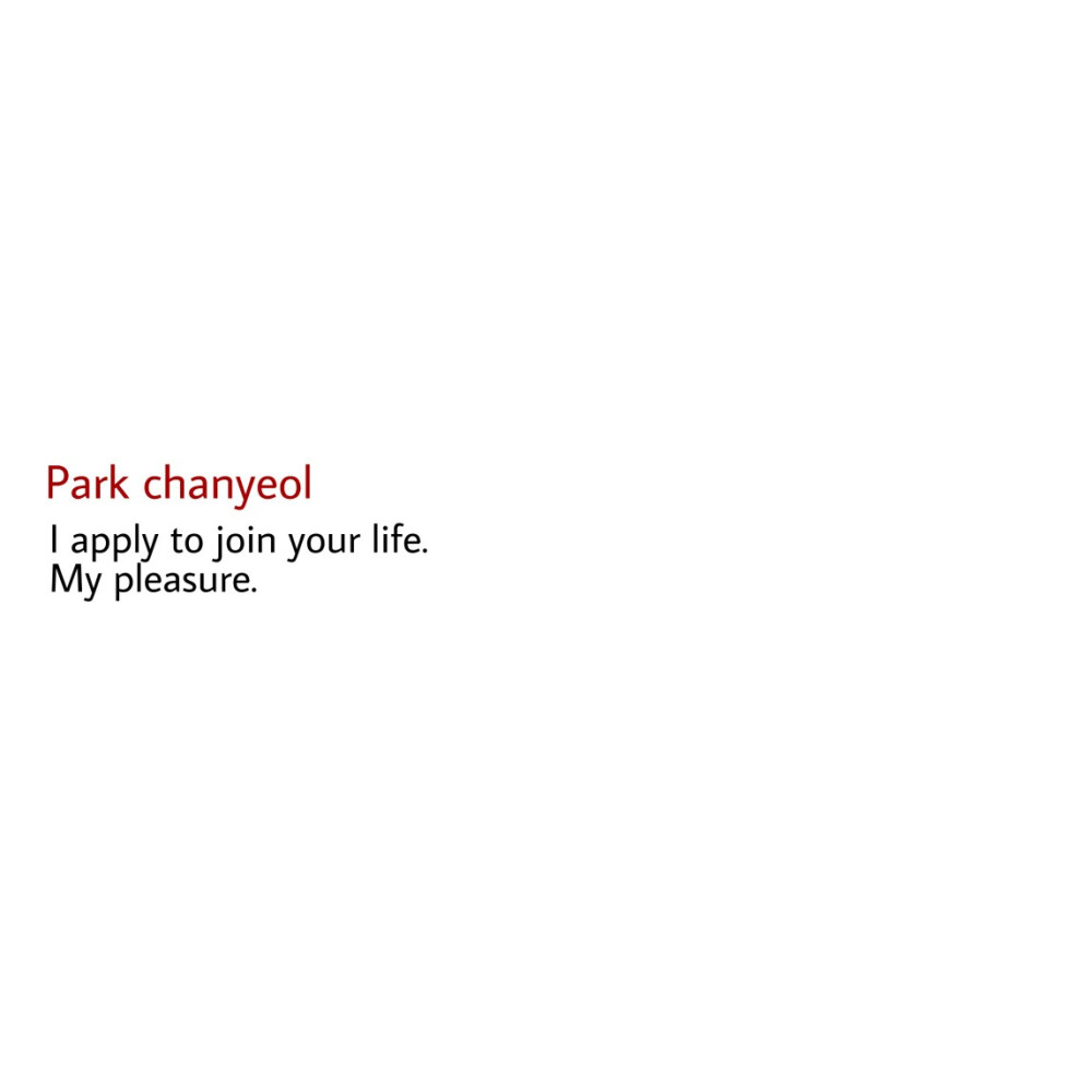 I apply to join your life.
–by.徐也