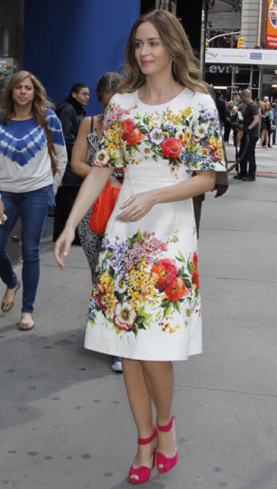 我心中的红毯女王之一的Emily Blunt