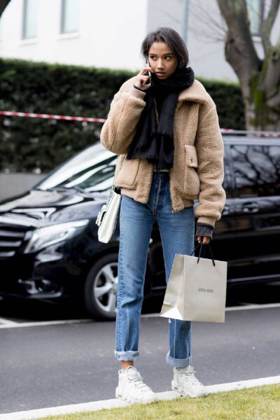 欧美街拍 模特街拍 street style