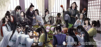 魔道祖师全家福