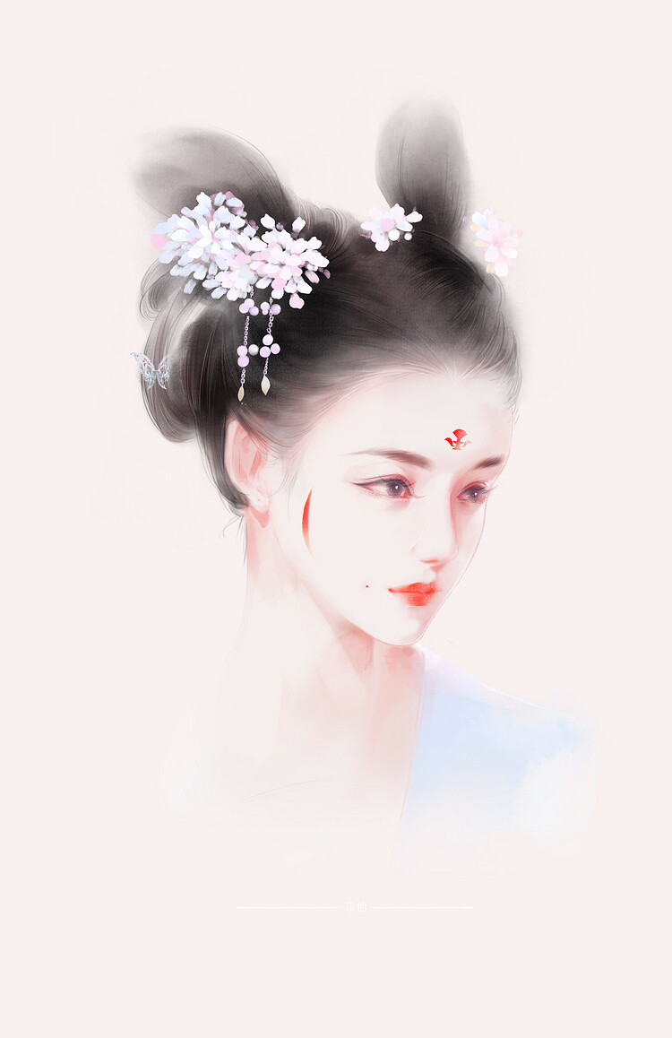 〔 古风美人 〕作者' 菲怡