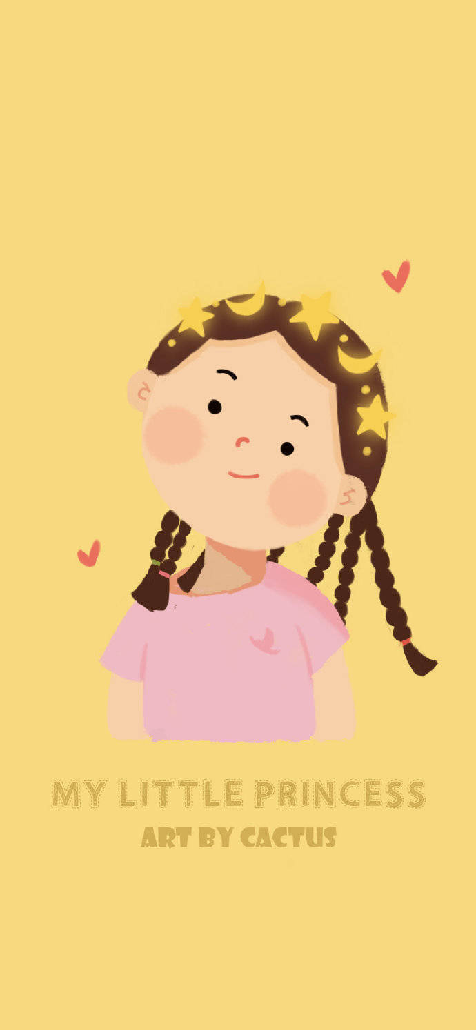 女孩头像，作者Cactus戒子