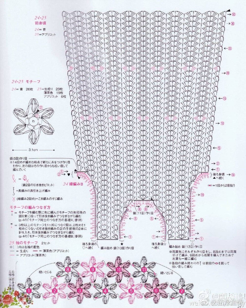 钩针衣服