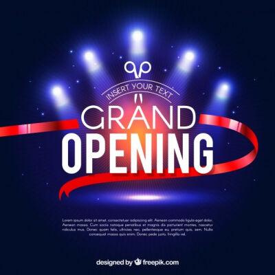 Grand opening backgr...