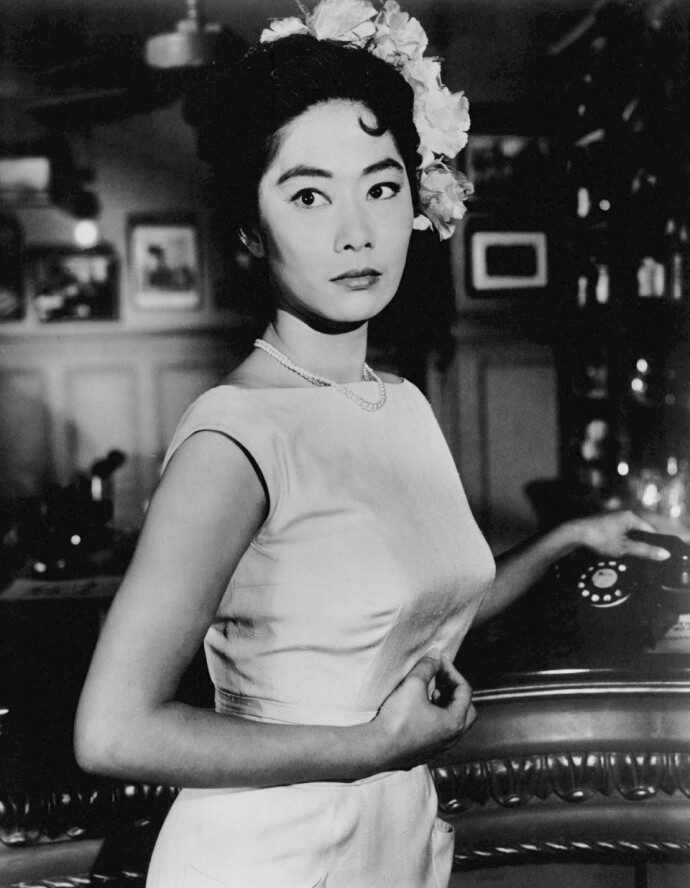 1950s～1960s，好莱坞华裔演员卢燕。