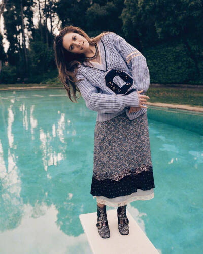 奥妹Elizabeth Olsen「The Sunday Times Style」杂志写真