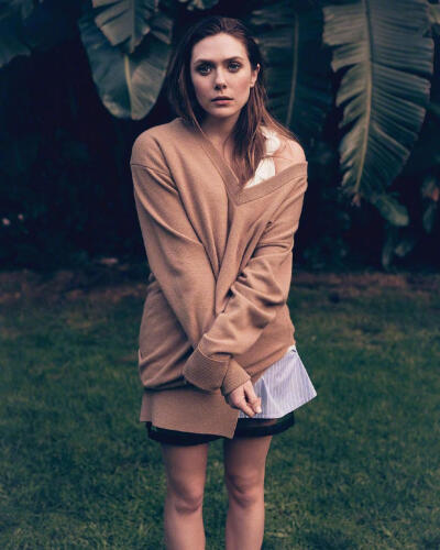 奥妹Elizabeth Olsen「The Sunday Times Style」杂志写真