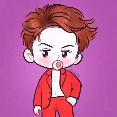 卡通14姜涩琪ovo收集到exo动漫 手绘exo吴世勋 卡通 q版 大写的