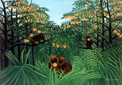 法国著名画家 Henri Julien Félix Rousseau 绘画作品  
 他的代表作有《村中散步》《税卡》《战争》《睡着的吉普赛姑娘》等。他的画没有师授，完全靠自学成功。人们称他为“星期日画家”。这类画家出于完全喜欢画而…