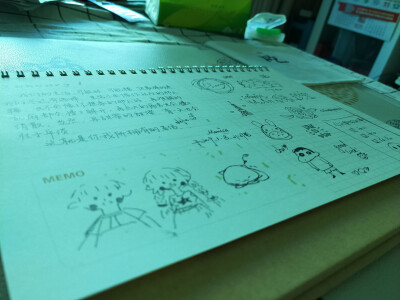 I love writing by hand。