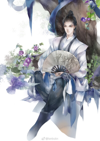 （古风美男）绘师：LanBukn