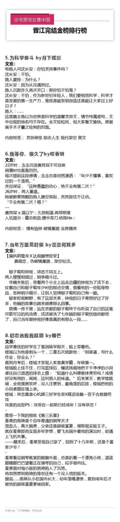 码了码了！漫漫和西子绪太太的文都超赞的！强推！其他的也好看！话不多说去补文了！