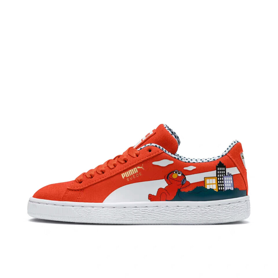 PUMA彪马官方 儿童休闲鞋 PUMA X SESAME STREET SUEDE 368924