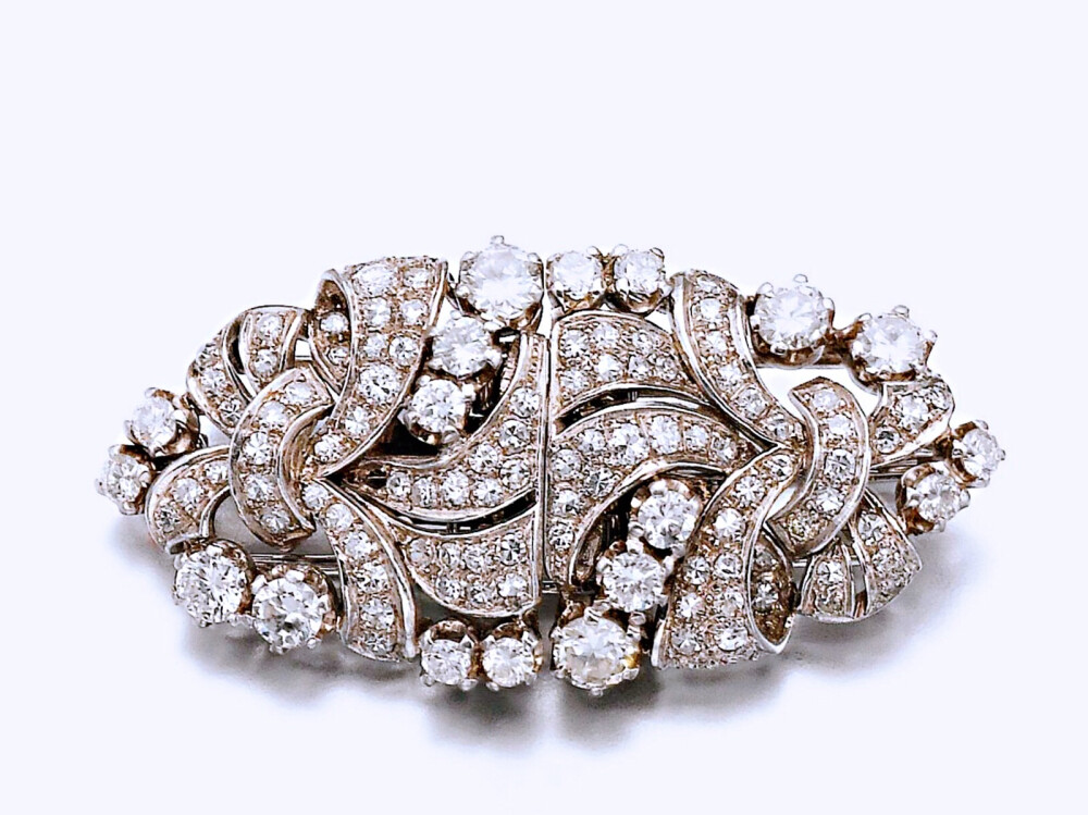 装饰艺术风格double clips，1925年
