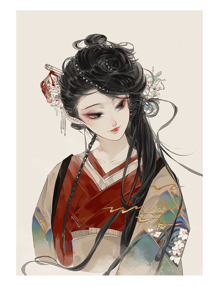 古风 古韵 中国风 手帐素材 插画 手绘 彩绘 头像 壁纸
微博：画画的小夏