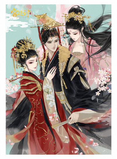 古风 古韵 中国风 手帐素材 插画 手绘 彩绘 头像 壁纸
微博：画画的小夏