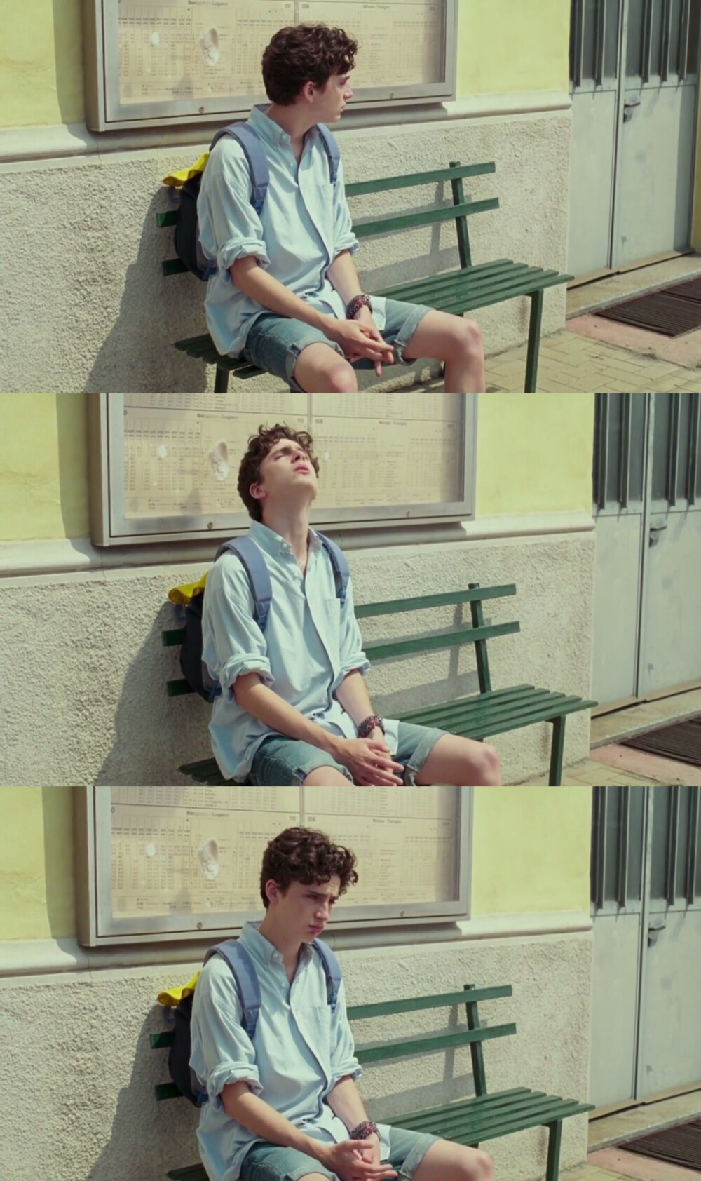 「Please call me by your name」
But to make yourself feel nothing,so as not to feel anything ,what a waste.