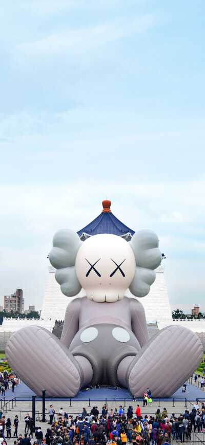 kaws in 台北