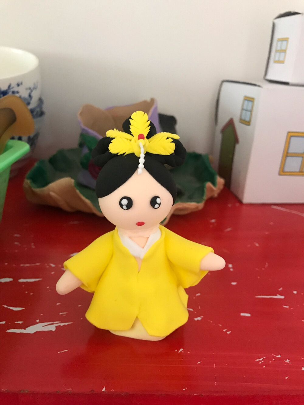 十二金钗手工轻黏土