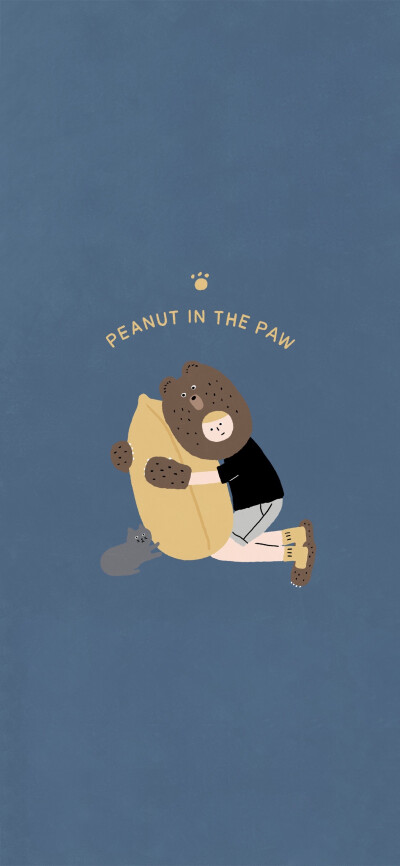  插画师：peanut in the paw