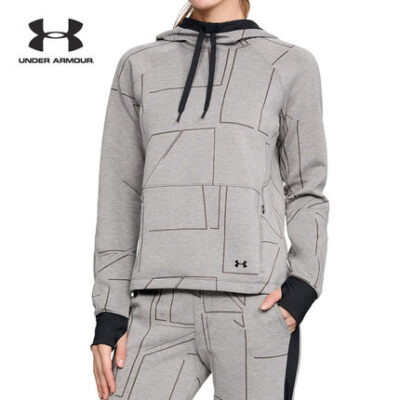 Under Armour 安德玛 UA女子 Spacer Burnout连帽卫衣-1323973