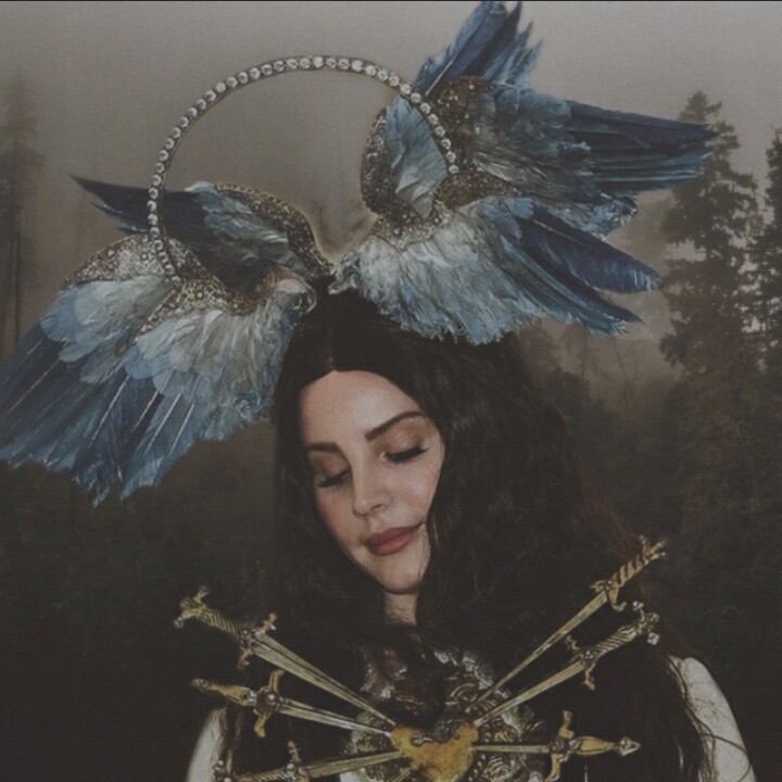 欧美复古背景图女头lanadelrey