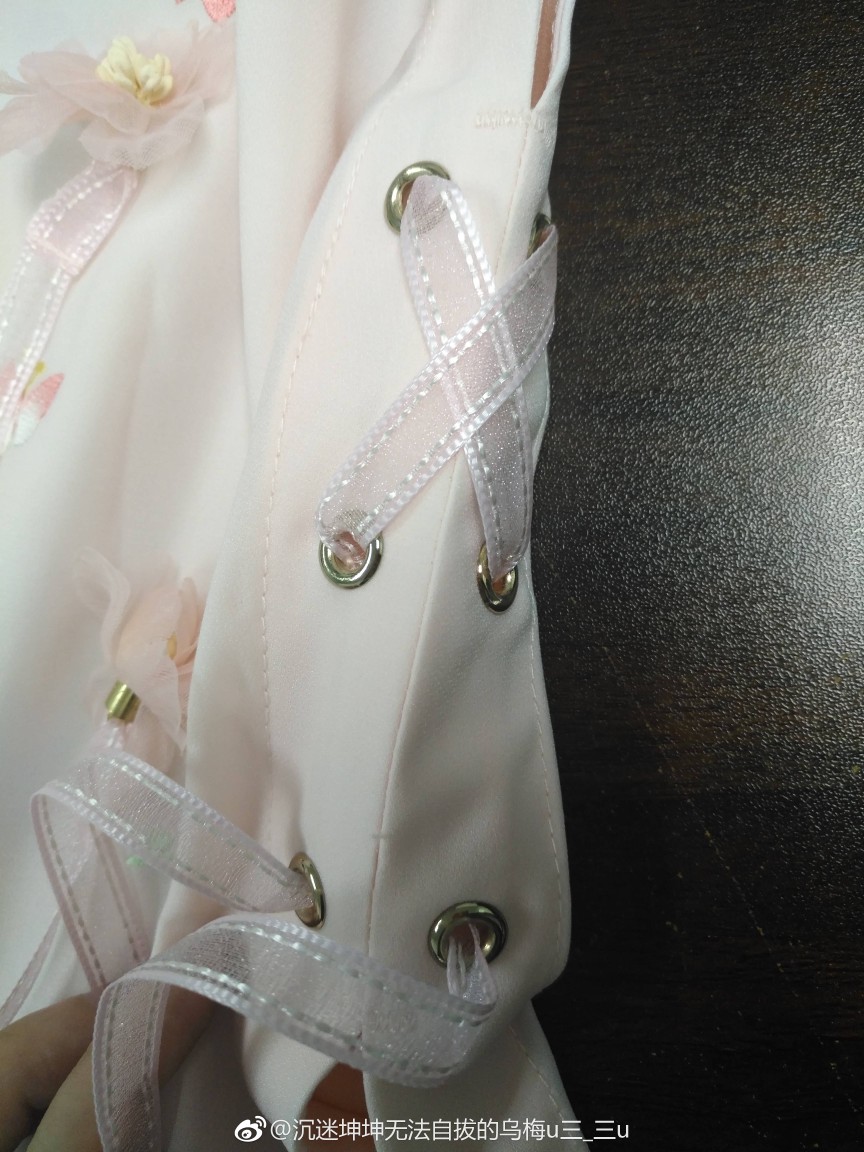 【瞳莞汉服】绣花比甲——桃夭（顾客返图）