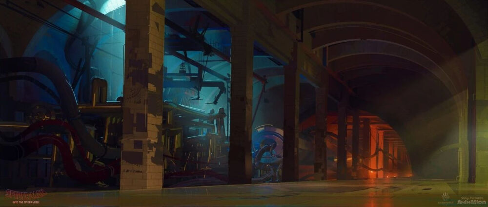 蜘蛛侠：平行世界概念设计
转自@NWA守夜人艺术
侵shan
